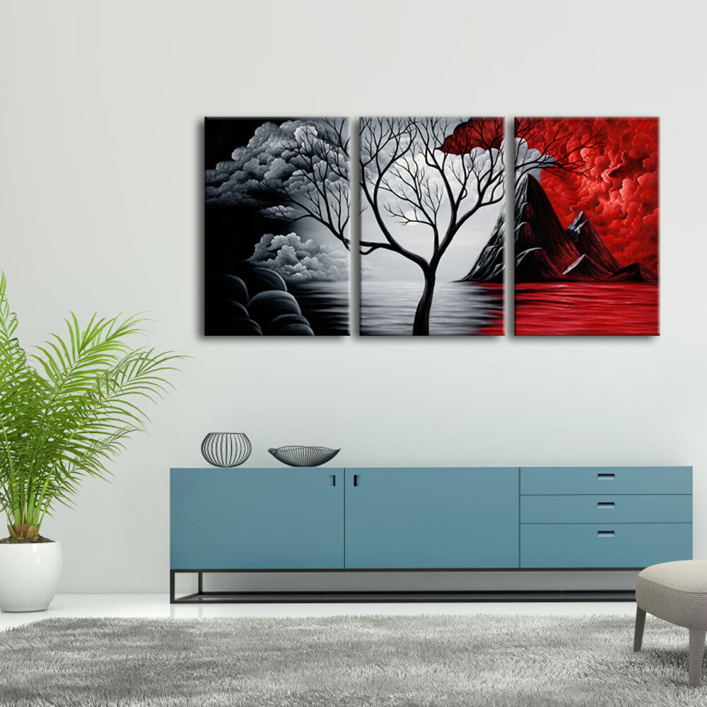 Canvas Prints Wall Art Painting Photo Pictures Home Office Decor Abstract Trees