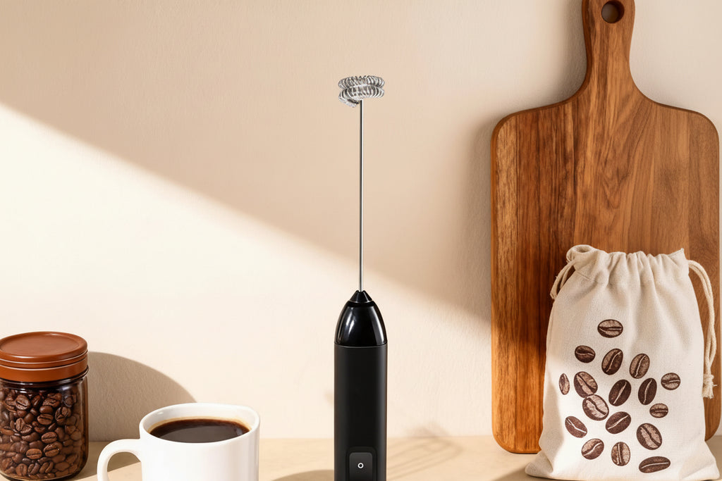 Electric Coffee Milk Frother Handheld Egg Beater Foamer Coffee Maker Electric Blender Mixer Mini Portable Blender Kitchen Tool