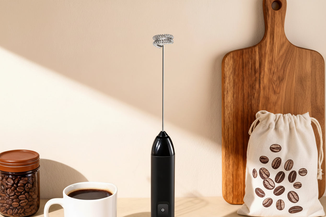 Electric Coffee Milk Frother Handheld Egg Beater Foamer Coffee Maker Electric Blender Mixer Mini Portable Blender Kitchen Tool