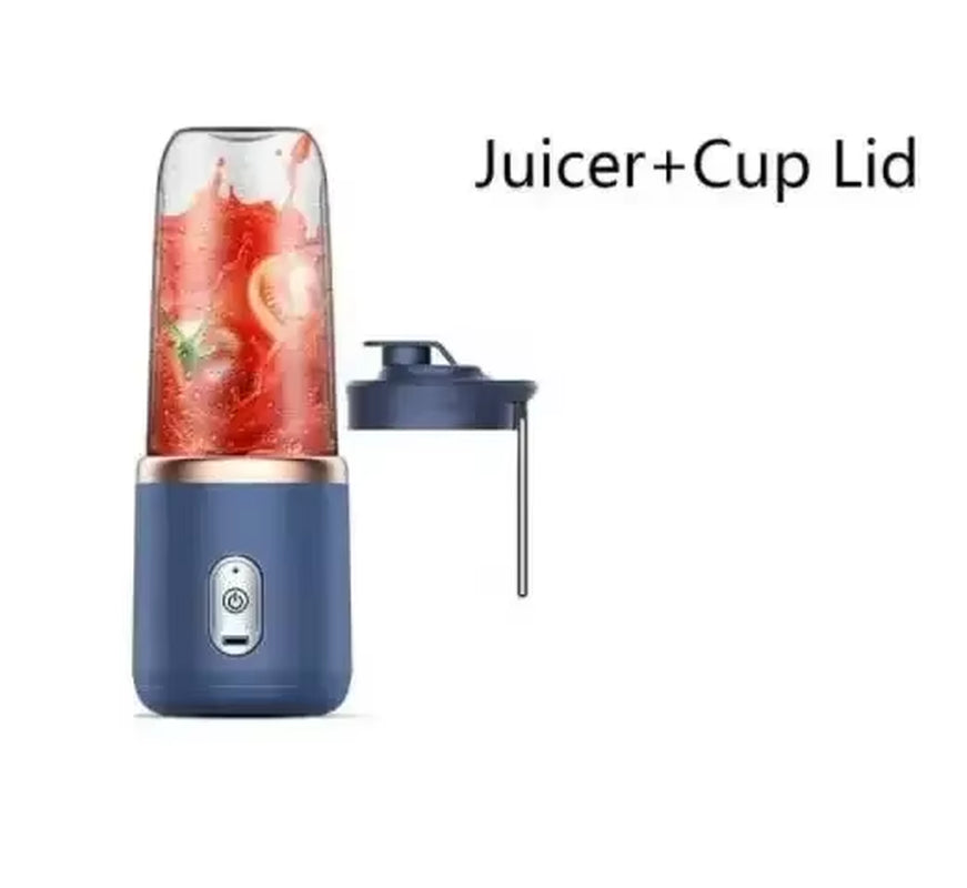 Portable Juicer Blender 400Ml Electric Fruit Juicer USB Charging Lemon Orange Fruit Juicing Cup Smoothie Blender Machine
