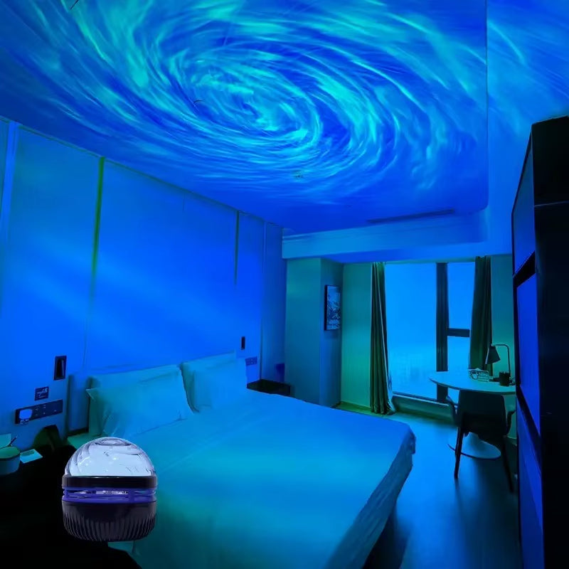 LED Galaxy Projector Light Colorful Galaxy Sky Projectorusb Powered Night Light for Christmas, Party and Gathering