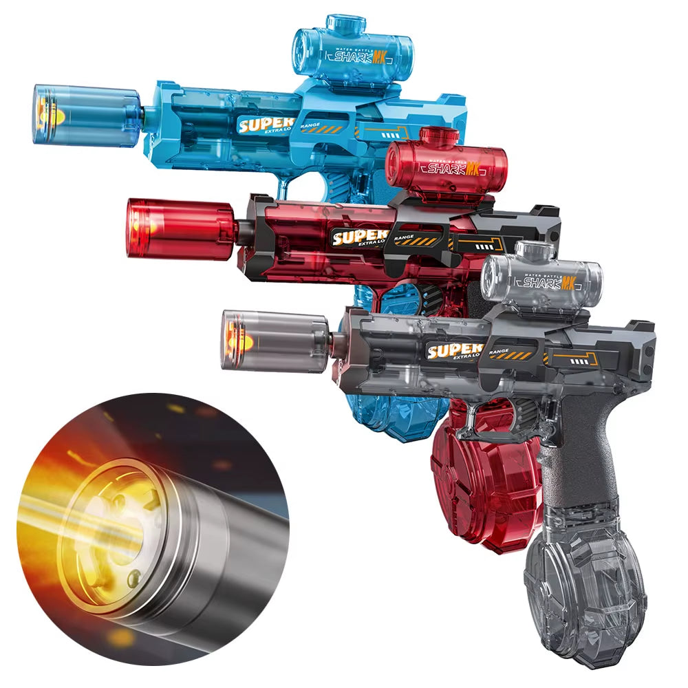 Ice Mouse Electric Water Gun - Automatic Quick Shooting Water Pistol for Summer Fun, Ideal Gift for Boys, Model AC247