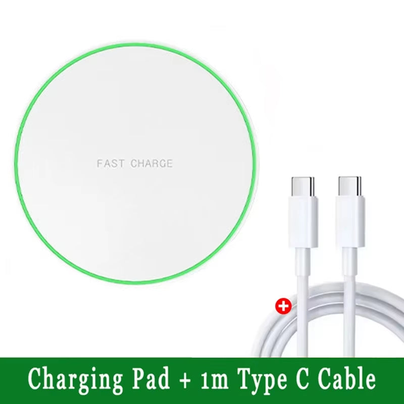 Wireless Charger Mobile Phone Chargers Pad Stand for Iphone 16 15 14 13 12 11 Pro Max Samsung Xiaomi Fast Charging Dock Station