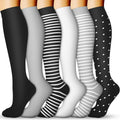 Compression Socks for Women & Men 15-20 Mmhg, Best for Medical, Nursing, Running, Athletic, Varicose Veins, Travel