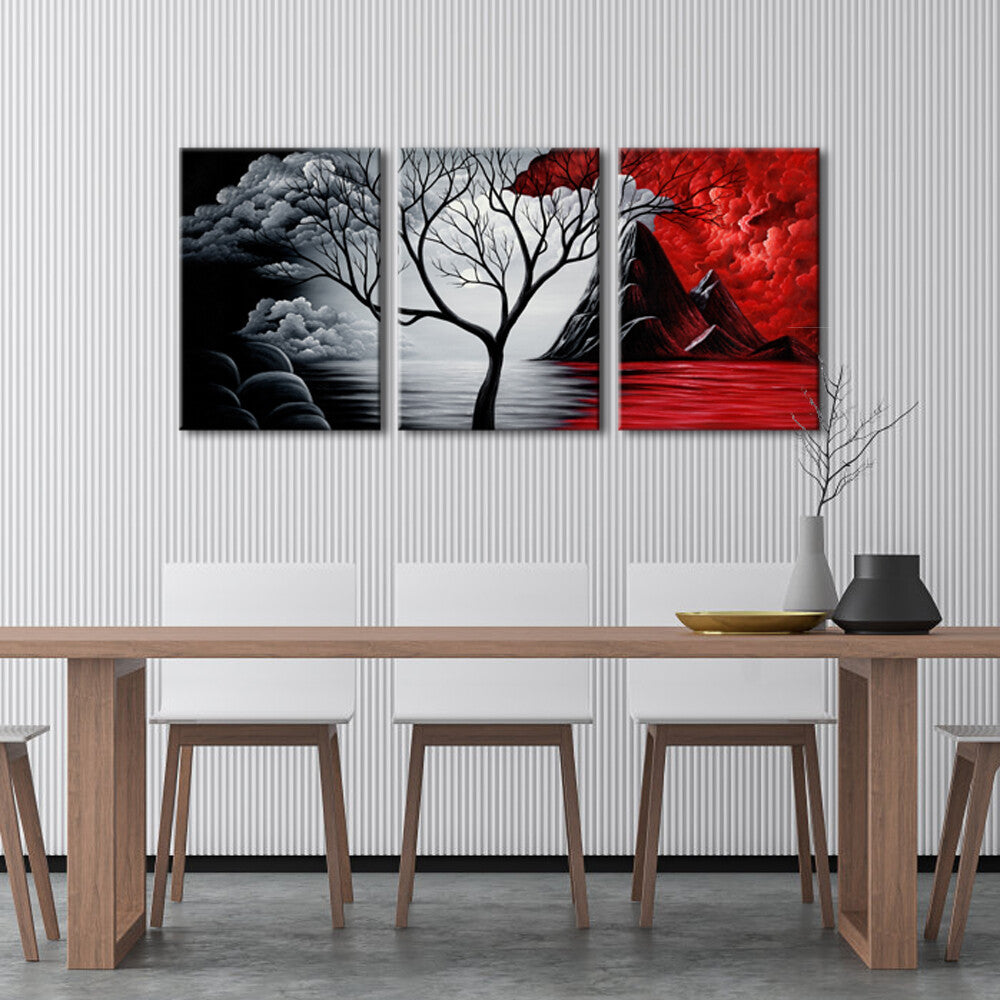 Canvas Prints Wall Art Painting Photo Pictures Home Office Decor Abstract Trees