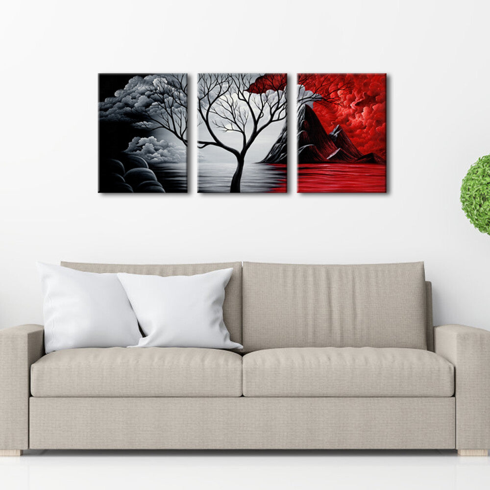 Canvas Prints Wall Art Painting Photo Pictures Home Office Decor Abstract Trees