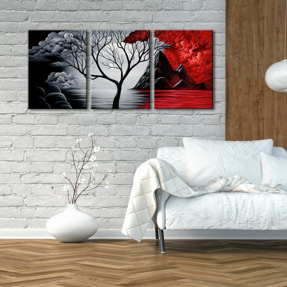 Canvas Prints Wall Art Painting Photo Pictures Home Office Decor Abstract Trees