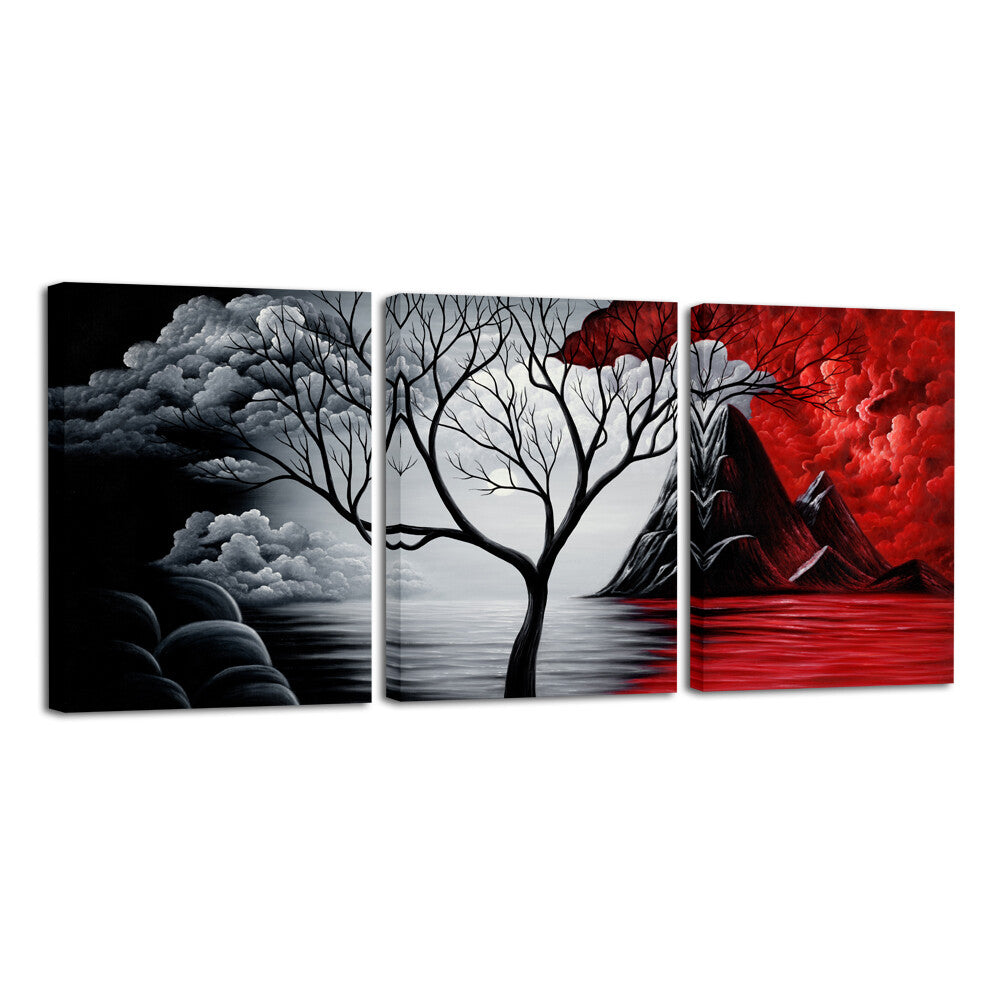 Canvas Prints Wall Art Painting Photo Pictures Home Office Decor Abstract Trees