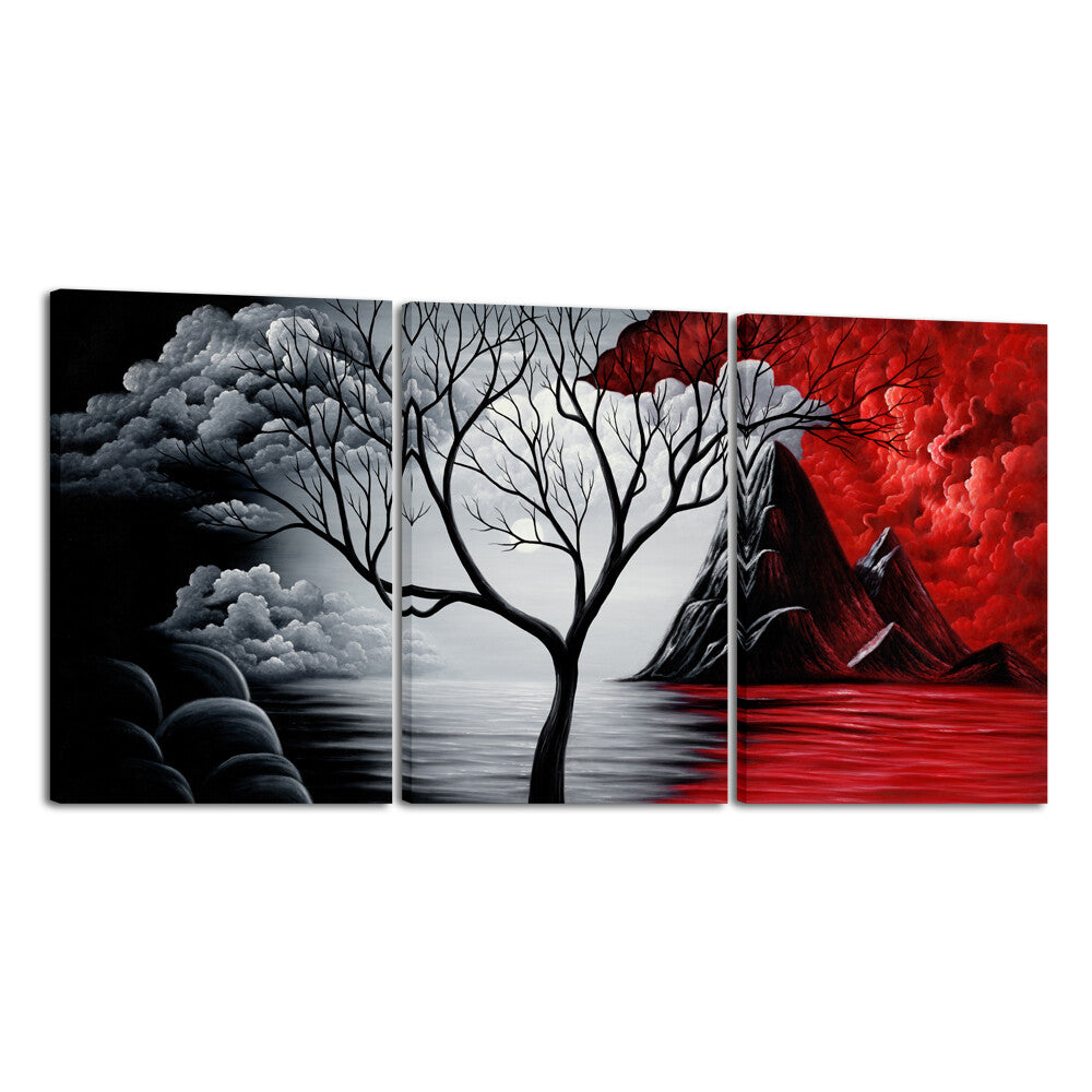 Canvas Prints Wall Art Painting Photo Pictures Home Office Decor Abstract Trees