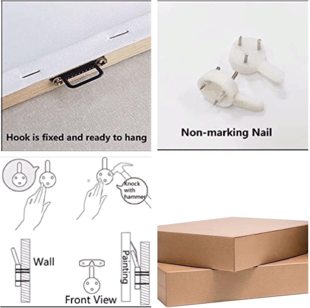 Sunflower Floral Wall Art Sunflower Painting Wall Picture Flower Artwork Printswall Decor -Living Room Bathroom Bedroom Office Wall Decor Home-Frame Wall Art (Sunflower, 16X20Inch)