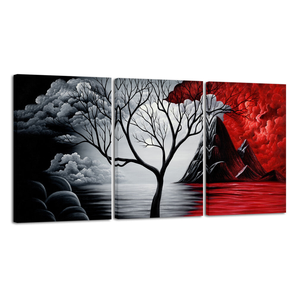 Canvas Prints Wall Art Painting Photo Pictures Home Office Decor Abstract Trees